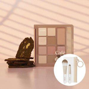 [Cafe in the deep] 마이 베스트 톤 아이 팔레트 #카페인 과몰입 (+미니 브러쉬 2종)