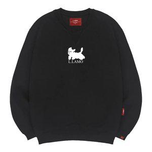 엘라모 3M 흰검둥이 맨투맨 남녀공용 빅사이즈 S~4XL