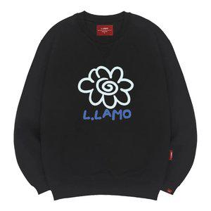 엘라모 3M 롤링플라워 맨투맨 남녀공용 빅사이즈 S~4XL