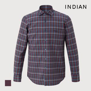 [INDIAN] 미디움 체크 셔츠_MITNL3F8121