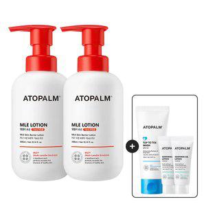 아토팜 MLE 로션 300ml 2개 (gift 탑투토워시/수딩젤로션)