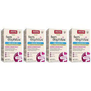 4개 Jarrow Formulas 자로우포뮬러스 여성유산균 펨도피러스 10억 60정 상온보관가능