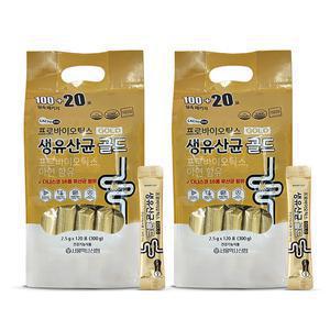 서울약사신협 프로바이오틱스 생유산균 골드, 120포, 2개