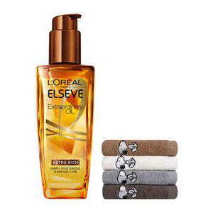로레알파리 엑스트라오디네리 오일 100ml 엑스트라 리치/오일인크림/로즈/보태니컬/모
