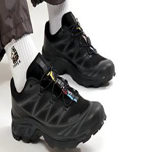 살로몬 블랙 운동화 XT-6 등산화 L41086600 트레일화 하이킹화