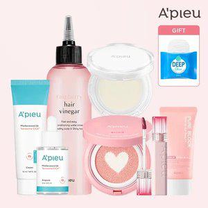 [10%+T5%]어퓨 브랜드위크 Up to 1+1 /헤어식초/워터락/블러셔/마데카테트라좀/선크림