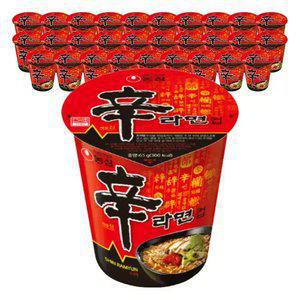농심 신라면컵 65g, 30개