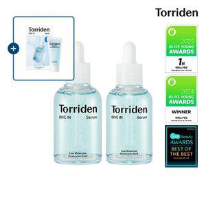 [SET] 토리든 다이브인 저분자 히알루론산 세럼 70ml+50ml (+수딩크림 20ml+다이브인