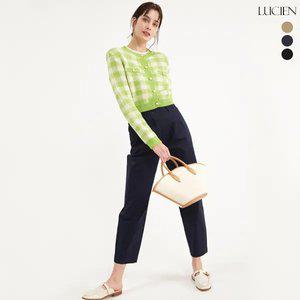 루시앙 면 스판 슬림 컴포트 배기팬츠 3종 택1