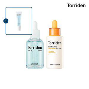 [SET] 토리든 다이브인 저분자 히알루론산 세럼 50ml+셀메이징 비타C 앰플 30ml (+다이