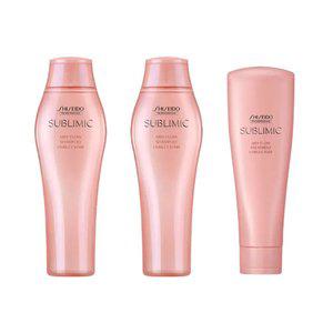 시세이도 서브리믹 에어리플로우 샴푸 250ml 2개 트리트먼트 250ml 세트 손상 모발용