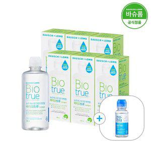 [공식] 바슈롬 바이오트루 렌즈세척액 300ml x6개 (+여행용)