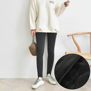 융털 첫눈 레깅스 4color / 국내생산 남녀공용 F~4XL 겨울 융기모 트레이닝 밴딩바지