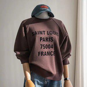 (안나앤모드) louis 레터링 후로킹 맨투맨[티셔츠DNG46]