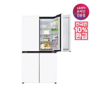 LG 디오스 오브제컬렉션 매직스페이스T873MHH111 870L1등급 4도어 냉장고