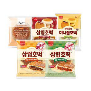 삼립호떡X잭슨피자 호떡 8봉 외 (치즈/바질/꿀/옥수수/메밀)