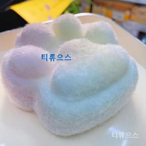 고양이발 말랑이 인형 이동식 휴대용 스트레스해소 촉감놀이 4인치 빅 타바 스퀴시 티