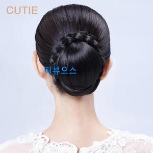 한복올림머리가발 가채 헤어피스 업스타일 티류으스