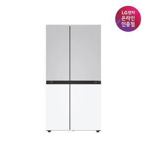 LG 디오스 오브제컬렉션 양문형 냉장고 S836MRQ112 832L