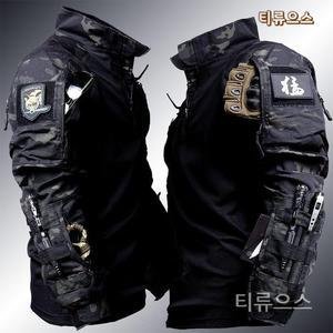 군복 밀리터리 특전사 세트 전투복 전술복 유니폼 상하의 해병대 티류으스
