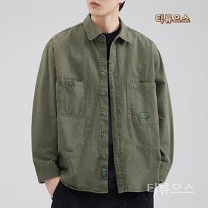 같이삽시다 199회 윤다훈셔츠 빈티지 아메리칸스타일 남방 캐주얼룩 코디 티류으스