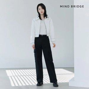 (택가 89,900) 마인드브릿지 여성 [COUTURE]스트레이트 카고 팬츠 MYPT2270
