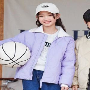 여아 카라 탈착 웰론 패딩 점퍼_PKE4JP2210