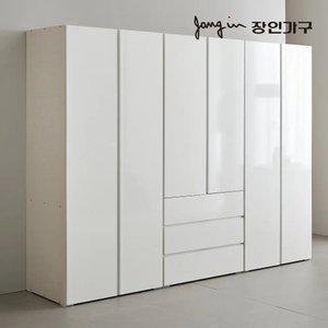 장인가구 블랑쉬 2400 옷장 장롱 시스템옷장