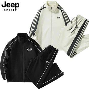 지프 JEEP SPIRIT 트레이닝 셋업 집업 + 긴바지 상하의 세트 상하세트 데일리 운동복