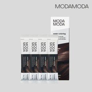 NEW 모다모다 더 순한 물염색 4개입 (다크브라운)