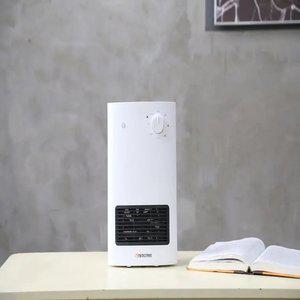 어바웃홈  겨울 가정용 이동식 난방기 자동 온도 조절 전기 PTC 온풍기 스토브