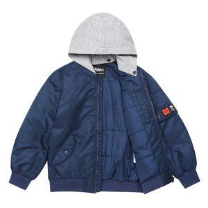 [NBA KIDS] NBA 스포츠 MA-1 후디 패딩 점퍼(K223JP110P)
