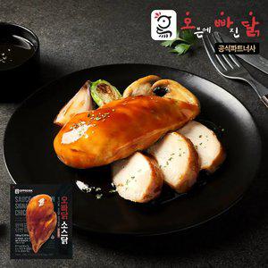[오빠닭] 시그니처 소스닭 닭가슴살 간장맛 100g 4팩
