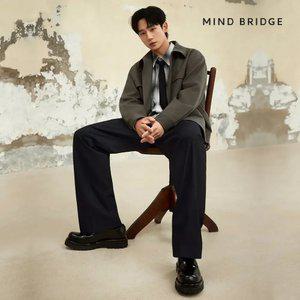 (택가 89,900원)마인드브릿지 [COUTURE]데님라이크와이드원턱팬츠 MYPT6173