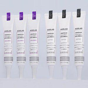 [3+3] 탄력+주름+기미 솔루션! 콜라겐 + 펩타이드 아이크림 대용량 50g 6개 + 클렌징폼