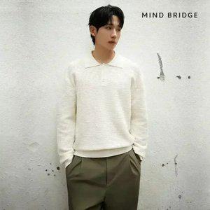 (택가 89,900원)마인드브릿지 [COUTURE]크로셰카라세미오버핏니트 MYKT6170