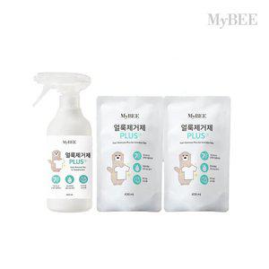 마이비 얼룩제거제플러스 용기(485ml)1개 + 플러스 리필(400ml) 2개