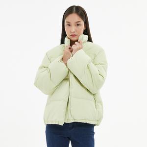 웰론 반하이넥 미디 패딩 점퍼 AN4PDA67