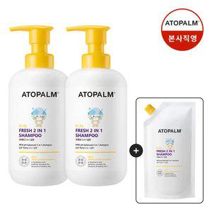아토팜 키즈 프레쉬 2in1 샴푸 460ml 2개 (gift 샴푸400ML)