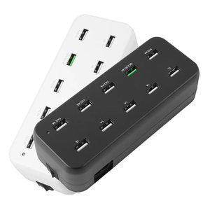 10포트 USB 멀티탭 멀티 충전 퀵차지 고속 충전 1포트 핸드폰 스마트폰 태블릿 10구 충