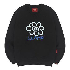 엘라모 3M 롤링플라워 맨투맨 남녀공용 빅사이즈 S~4XL