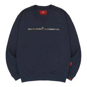 엘라모 3M 골드시티 맨투맨 남녀공용 빅사이즈 S~4XL
