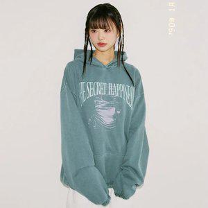 시크릿 해피니스 피그먼트 후드티 3color