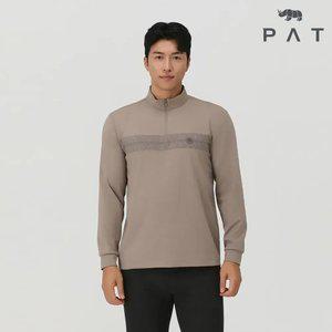 [PAT 남성] 가슴 원포인트 목크넥 티셔츠_1I55401