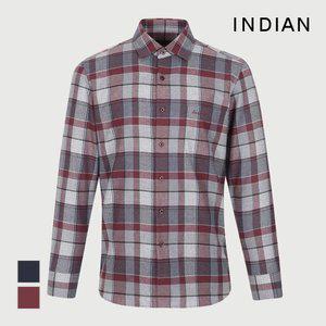 [INDIAN] 빅체크 포인트 셔츠_MITNL3F8221