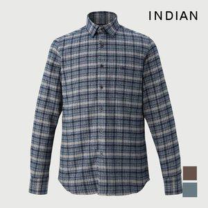 [INDIAN] 미디움체크 셔츠_MITNLXW9331