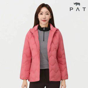 [PAT 여성] 경량 물결퀄팅 구스다운 점퍼_1J82034