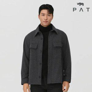 [PAT 남성] 울 블렌드 아우터형 셔츠_QI71501