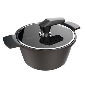 [즉할35%+찜5%] 도루코 뉴캐스트 초콜릿 IH 양수냄비 28cm / 주물냄비