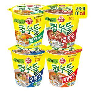 컵누들 BEST 4종 세트 (매콤6+우동6+참깨6+짬뽕6)